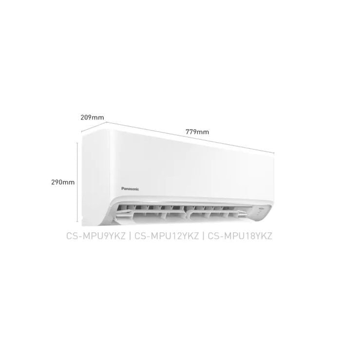 [1.0HP][Inverter] Panasonic IN:CS - MPU9YKZ Air Cond 1.0HP Standard Wall Mounted Inverter R32 | TBM Online