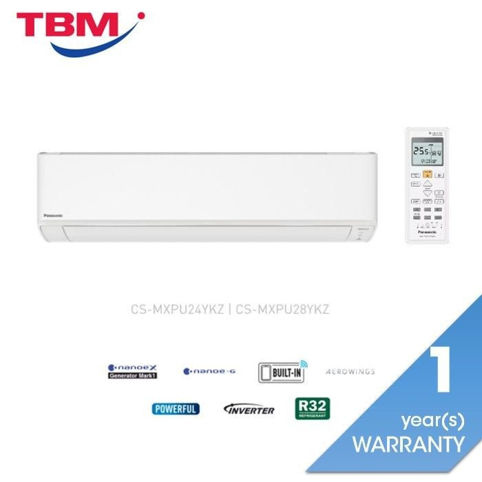 [2.5HP][Inverter] Panasonic IN:CS - MXPU24YKZ Air Cond 2.5HP X - Deluxe Wall Mounted Inverter R32 | TBM Online