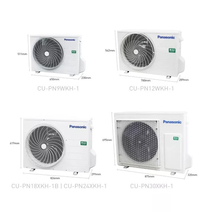 [2.0HP][Non - Inverter] Panasonic CS - PN18XKH - 1B Air Cond 2.0HP Standard Gas R32 | TBM Online