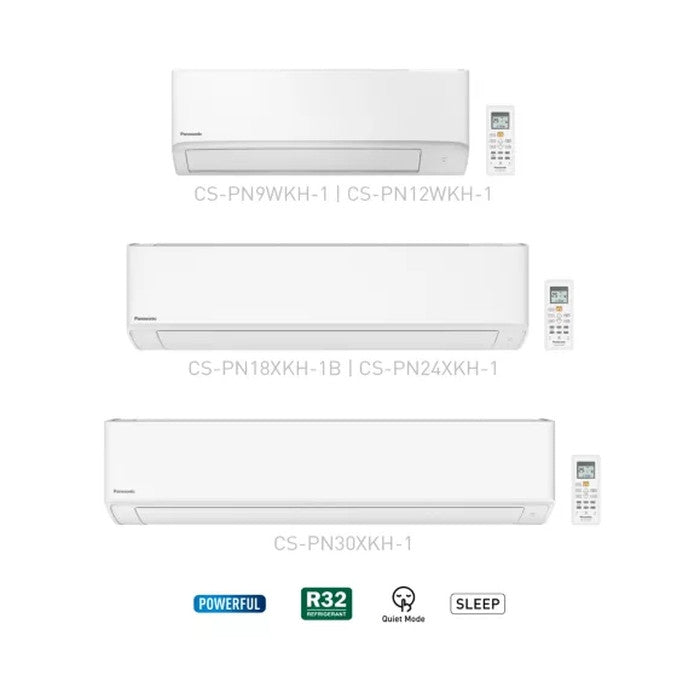 [2.0HP][Non - Inverter] Panasonic CS - PN18XKH - 1B Air Cond 2.0HP Standard Gas R32 | TBM Online