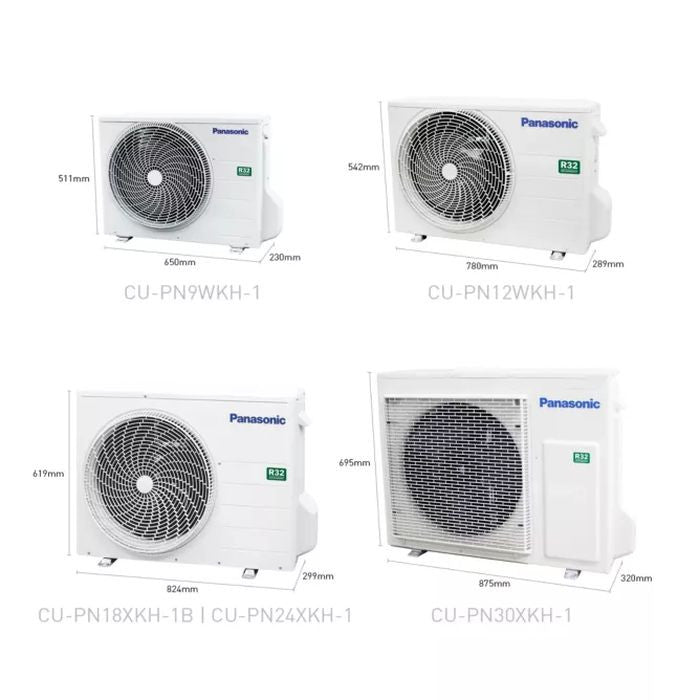 [3.0HP][Non - Inverter] Panasonic IN:CS - PN30XKH Air Cond 3.0HP Wall Mounted Standard Gas R32 | TBM Online