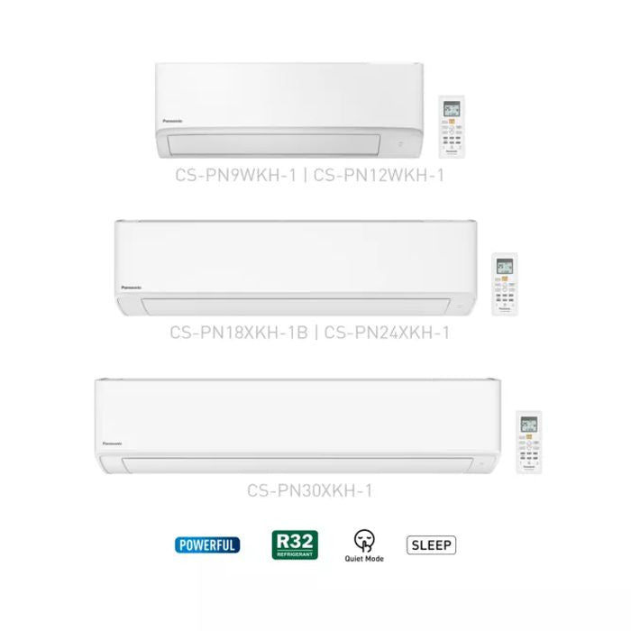 [3.0HP][Non - Inverter] Panasonic IN:CS - PN30XKH Air Cond 3.0HP Wall Mounted Standard Gas R32 | TBM Online