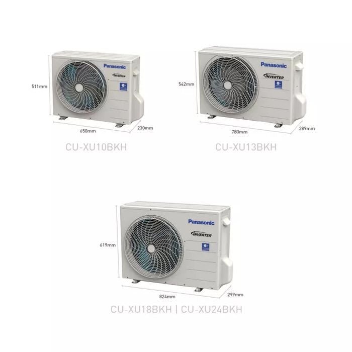 [1.0HP][Inverter] Panasonic IN:CS - XU10BKH Air Cond 1.0HP X - Premium Inverter Built - In WiFi R32 | TBM Online