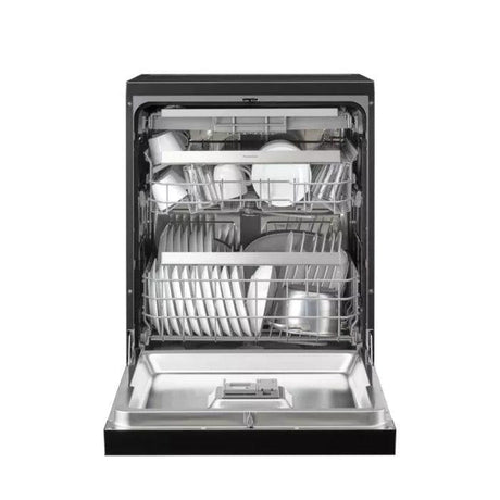 Panasonic NP-FMK16XEMY Free-Standing Dishwasher 60cm 15 Place Settings With Nanoex Black Finishing | TBM Online