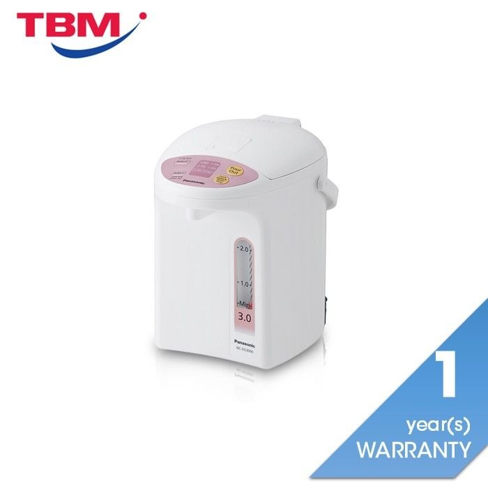 Panasonic NC - EG3000PSK Thermopot 3.0L Safety Lock Pink | TBM Online