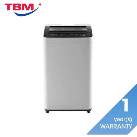 Panasonic NA - F80VB7HRT Top Load Washer 8.0kg Light Grey | TBM Online