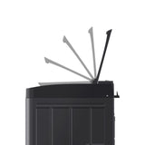 Panasonic NA - F85S11BRT Top Load Washer 8.5kg With LED Indirect Button Black | TBM Online