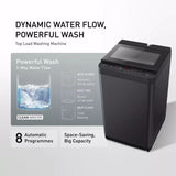Panasonic NA - F85S11BRT Top Load Washer 8.5kg With LED Indirect Button Black | TBM Online
