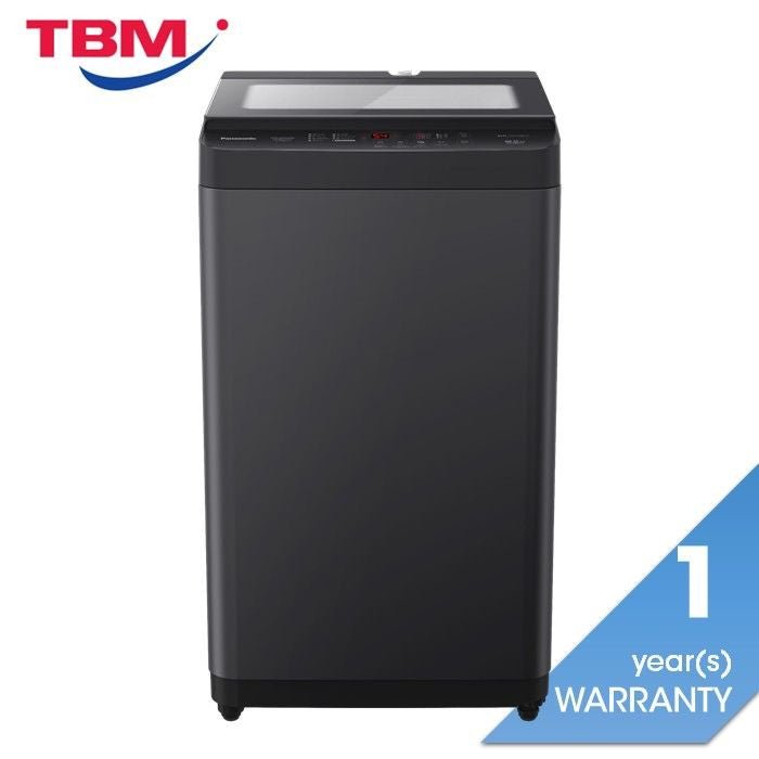 Panasonic NA - F85S11BRT Top Load Washer 8.5kg With LED Indirect Button Black | TBM Online