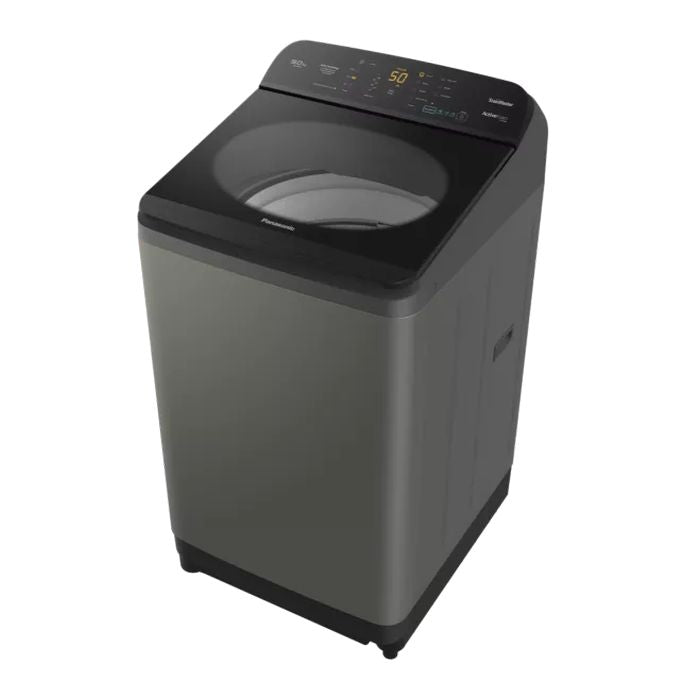 Panasonic NA - F90A9DRT Top Load Washer 9.0Kg Active Foam A4 Series | TBM Online