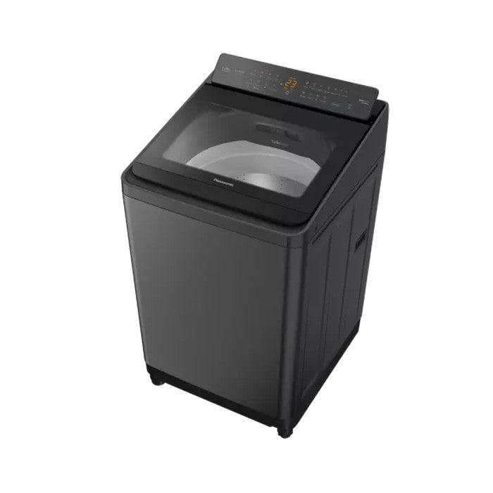 Panasonic NA - FD115X3BT Top Load Washer 11.5kg Amber LED With Direct Button Black Silver | TBM Online