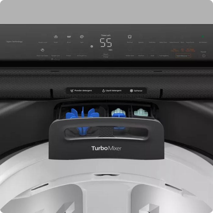 Panasonic NA - FD145V3BT Top Load Washer 14kg Hot Wash With Steam Inverter | TBM Online