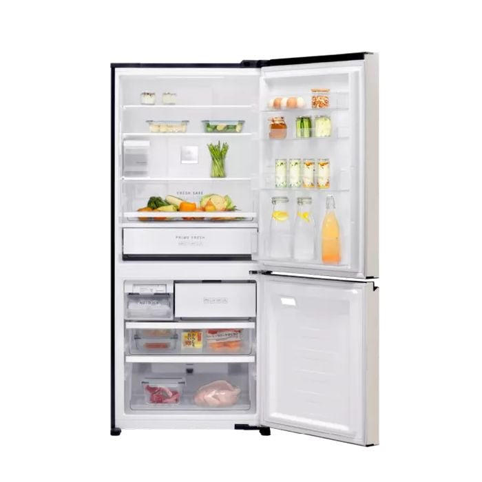 Panasonic NR - BW530HWCM 2 Door Fridge Prime Plus Beige | TBM Online