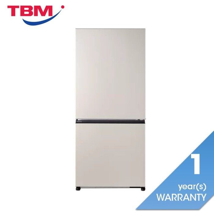 Panasonic NR - BW530HWCM 2 Door Fridge Prime Plus Beige | TBM Online