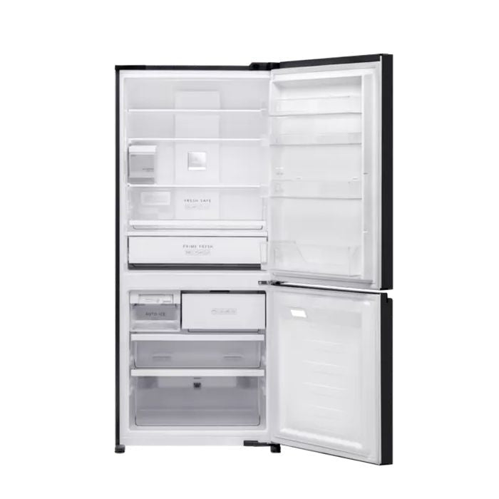 Panasonic NR - BW530HWKM 2 Door Fridge Prime Plus Black | TBM Online