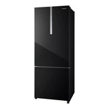 Panasonic NR - BX471WGKM 2 Doors Fridge Econavi Inverter BlueAG Prime Fresh+ G465L Glass Black | TBM Online