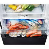 Panasonic NR - BX471WGKM 2 Doors Fridge Econavi Inverter BlueAG Prime Fresh+ G465L Glass Black | TBM Online