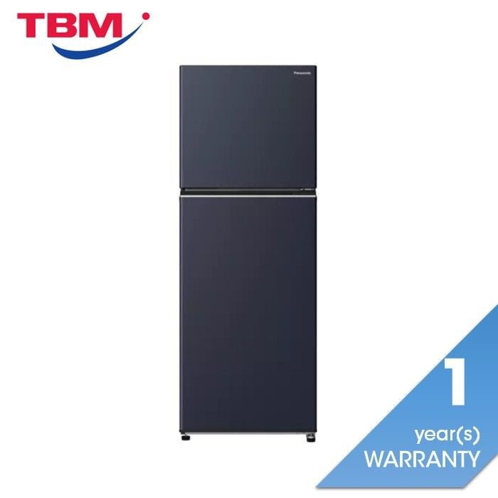 Panasonic NR - TL381BWAM 2 Doors Fridge Top Freezer 366L Dark Navy | TBM Online