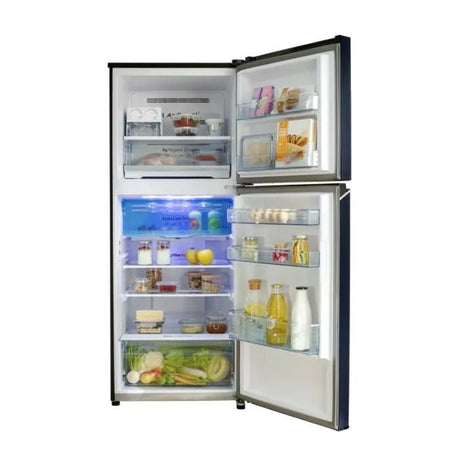 Panasonic NR - TL381BWAM 2 Doors Fridge Top Freezer 366L Dark Navy | TBM Online