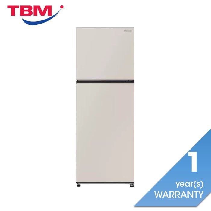 Panasonic NR - TL381BWCM 2 Doors Fridge Top Freezer 366L Beige | TBM Online