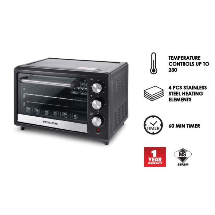 Pensonic PEO - 7011 Electric Oven 70L | TBM Online