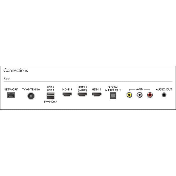 Philips 43PUT7330/68 43" 4K UHD LED TV | TBM Online