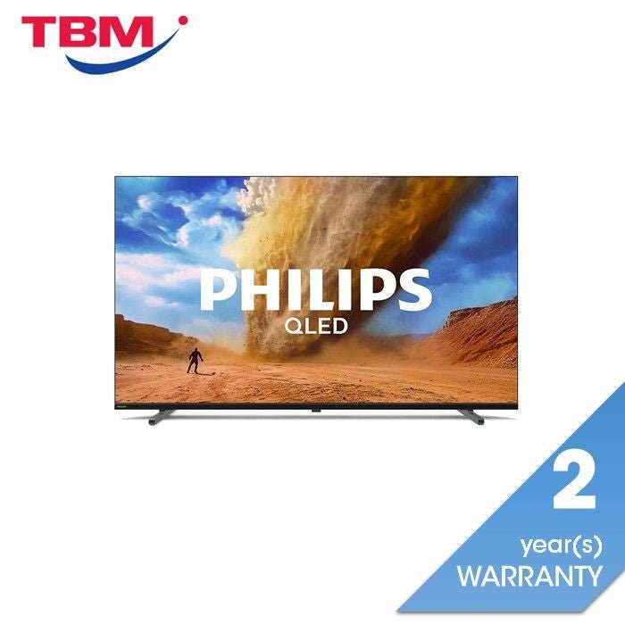 Philips 65PQT8530/68 65" 4K UHD QLED Google TV Dolby Atmos | TBM Online