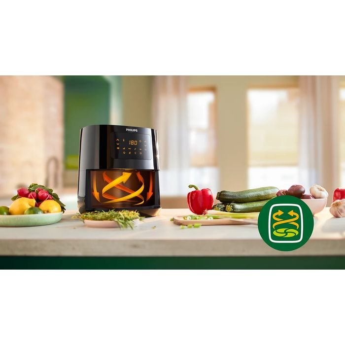 [CLEARANCE][Display Set] Philips HD9280/91 Daily Collection Digital Airfryer 1.2Kg | TBM Online