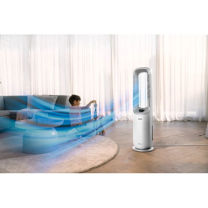 Philips AMF765/30 2 - In - 1 Air Purifier And Fan 7000 Series | TBM Online