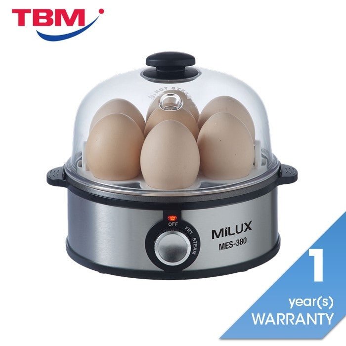 Milux MES - 380 Egg Steamer | TBM Online