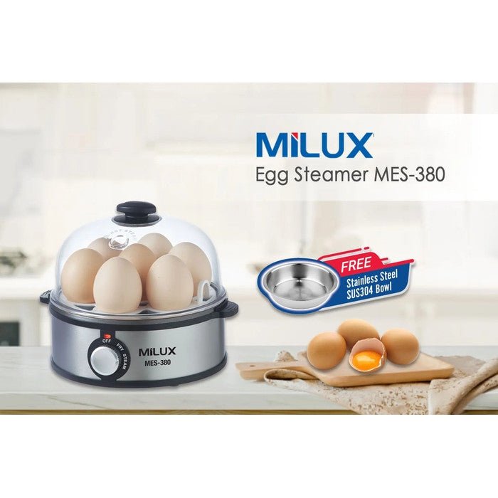 Milux MES - 380 Egg Steamer | TBM Online