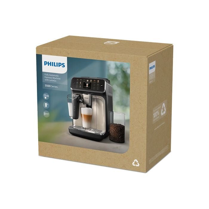 Philips EP5547/90 Espresso Machine Series 5500 Black Chrome | TBM Online