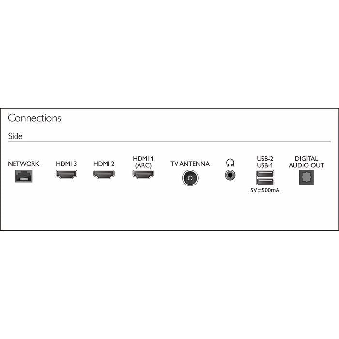 Philips 32PHT6120/68 32" Smart LED TV 6100 Series | TBM Online