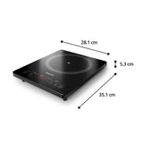 Philips HD5830/90 Induction Cooker 5000 Series Automatic Shut Off Black | TBM Online