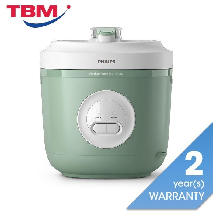 Philips HD3212/32 Rice Cooker 3000 Series 1.8L Green | TBM Online