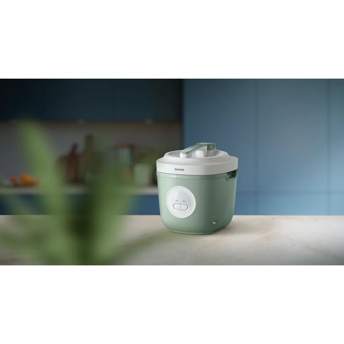 Philips HD3212/32 Rice Cooker 3000 Series 1.8L Green | TBM Online