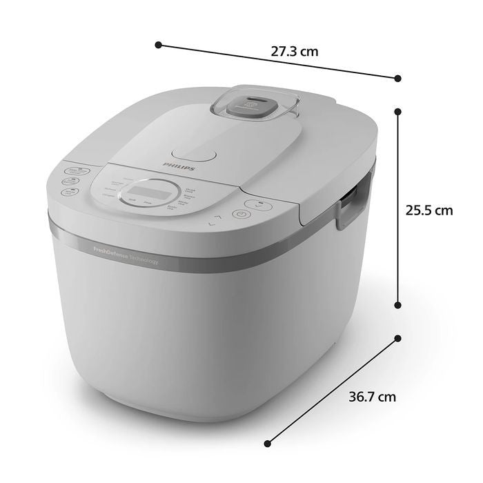 Philips HD4719/32 Digital Rice Cooker 3000 Series 1.8L | TBM Online