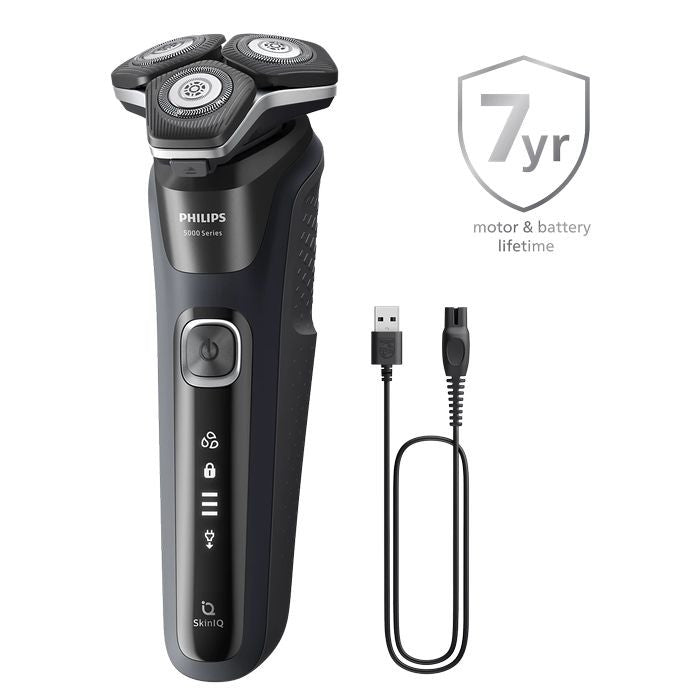 Philips S5898/17 Wet And Dry Electric Shaver Series 5000 Deep Black | TBM Online