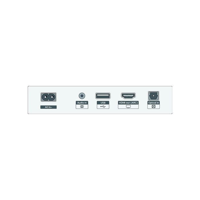 Philips TAB5109/10 Soundbar 2.0CH 120W Dolby Digital Plus | TBM Online