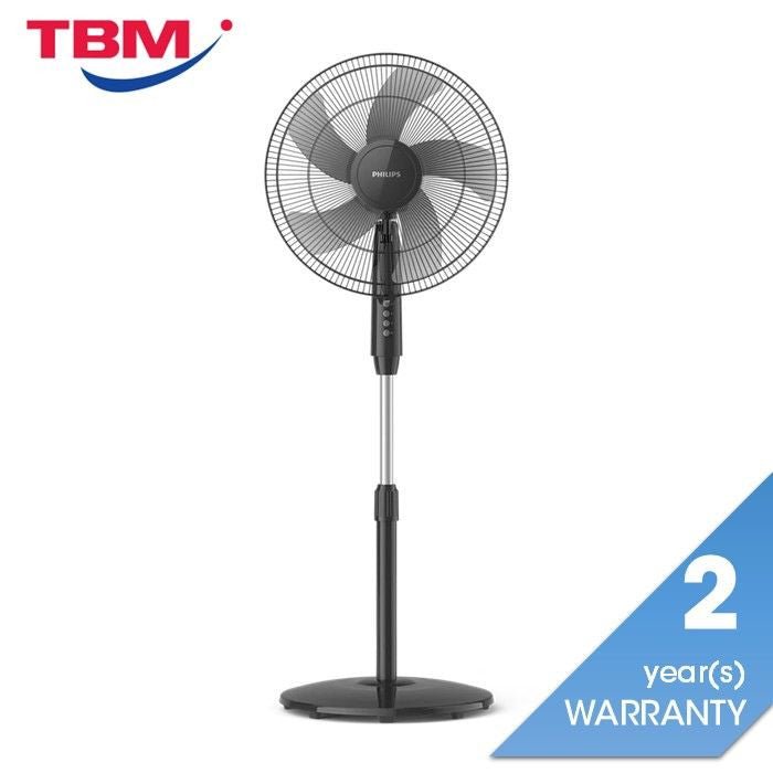Philips ACP620/01 Series 600 Pedestal Fan 5 Blades 45W Black | TBM Online