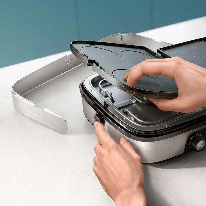 Philips HD6222/90 Table Grill 2 Heating Zones | TBM Online