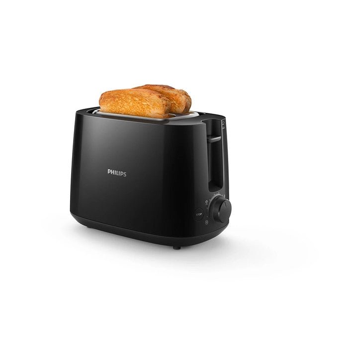 Philips HD2581/91 Metal Toaster Black | TBM Online