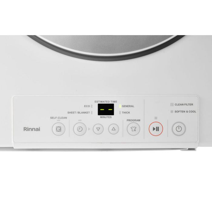 Rinnai RDT - 90 - RM - S Dryer 9.0kg Super Soft Fluffy | TBM Online