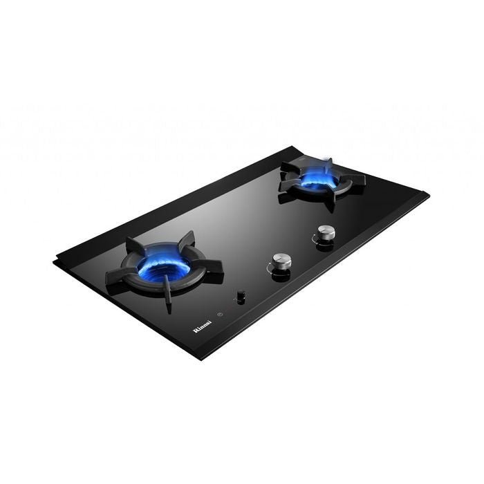 Rinnai RB - 2CGT Glass Hob 2 Burners, Inner Burners | TBM Online