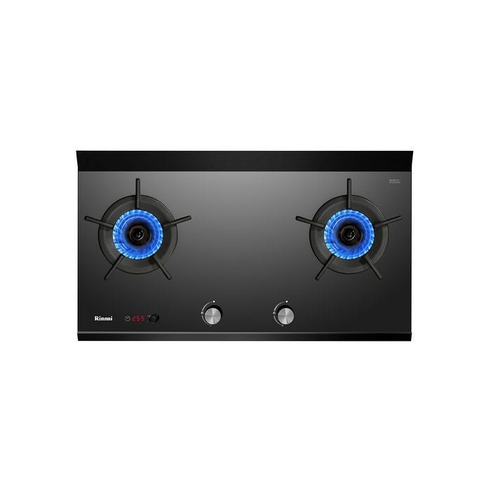 Rinnai RB - 2CGT Glass Hob 2 Burners, Inner Burners | TBM Online