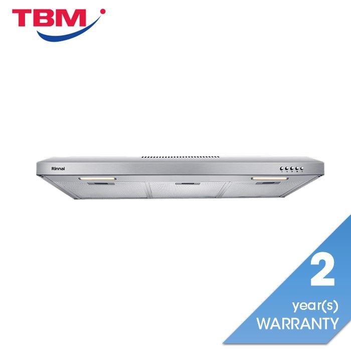 Rinnai RH - S95A - SSVR Slim Cooker Hood 90CM 490M3/HR | TBM Online