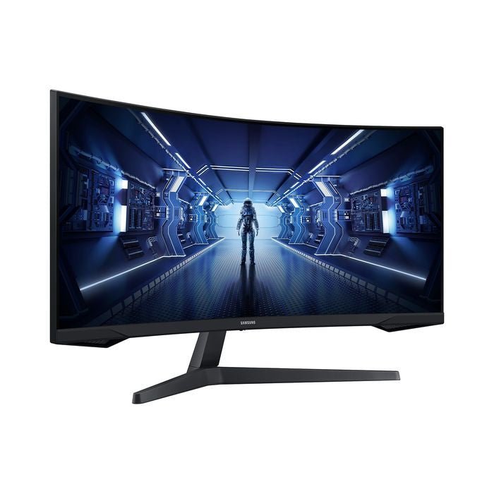 Samsung LC34G55TWWEXXS 34" Odyssey G5 Gaming Monitor With 1000R Curved Screen | TBM Online