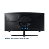 Samsung LC34G55TWWEXXS 34" Odyssey G5 Gaming Monitor With 1000R Curved Screen | TBM Online