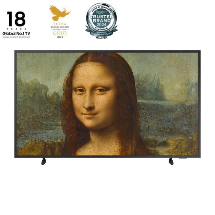 [CLEARANCE][Display Set] Samsung QA43LS03BAKXXM 43" 4K QLED Smart TV The Frame Art Mode