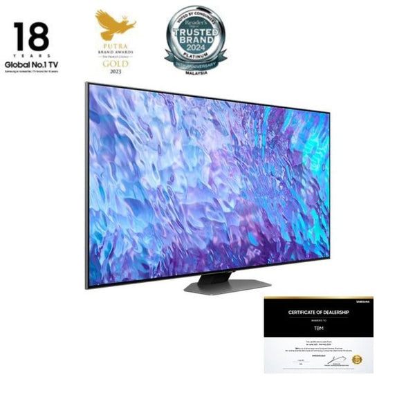 [CLEARANCE][Display Set] Samsung QA65Q80CAKXXM 65" QLED 4K Smart TV